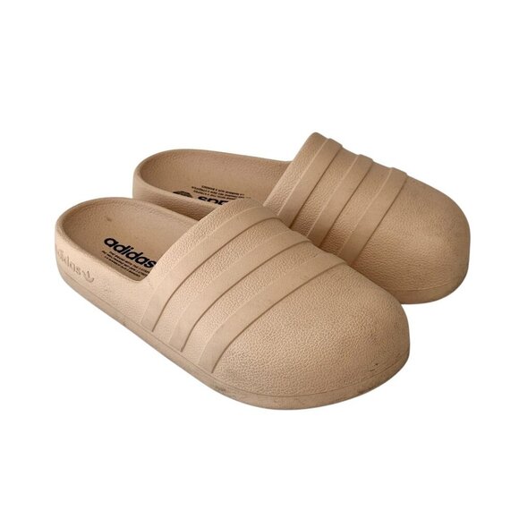 adidas Shoes - Adidas AdiFOM Women Sliders Sandals Slippers Adilette Beige UK5